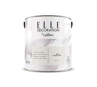 Crown Paint Elle Decoration 2.5L - Matt Emulsion - All Colours - Flat Matt