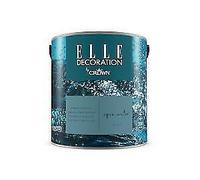Elle Decoration By Crown 2.5L Flat Matt Emulsion Paint - Open Water No 217