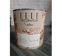 ELLE Decoration by CROWN 2.5L Flat MATT Emulsion Paint - Raw Beauty No 539