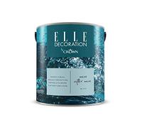 ELLE Decoration by CROWN 2.5L Flat MATT Emulsion Paint - Wave After Wave No 212