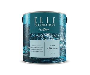ELLE Decoration by CROWN 2.5L Flat MATT Emulsion Paint - Wave After Wave No 212