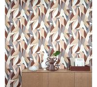 Elle Decoration non-woven wallpaper graphic beige gold 10331-02 (3,56£/1qm)