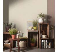 Elle Decoration non-woven wallpaper plain texture beige 10335-14 (3,17£/1qm)