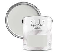 ELLE Decoration Paint, Soft Alabaster - No.104 125ml | Luxurious, Matt Emulsion Sample for Interior Walls and Ceilings