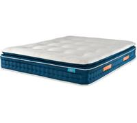 ELLE Decoration The Sunstone Natural Pocket Spring, Luxury Hand Sewn Tufted Design, Pressure Relief Pillowtop - Super King
