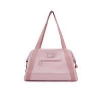 ELLE Duffle Bag for Travel, Gym Bag for Women, Lightweight & Foldable Carry on Weekender Overnight Duffel, Water Repellent, Pink