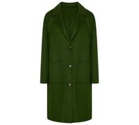 Elle Esme Wool-Rich Coat - 12 - Green