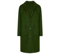 Elle Esme Wool-Rich Coat - 10 - Green