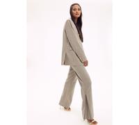 ELLE Get The Look Multi Way Leg Check Trousers CHECK SIZE 10
