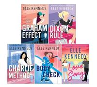 Elle Kennedy Collection 5 Books Set (The Graham Effect, The Dixon Rule, The Charlie Method, Body Check & Love Song)