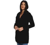 Elle Ladies Alice Wool Coat - Black - 38 - Black