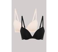Elle Multi Pack (2) Padded Smooth Bra Multi 34D