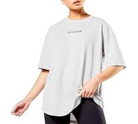 Elle Sport Boyfriend T-Shirt Womens Grey Small