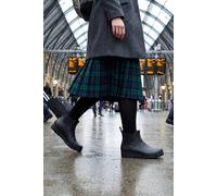 Elle Sport Chelsea Waterproof Ankle Wellington Rain Boots In True Black True Black