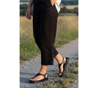 Elle Sport Chunky Sole T-Bar Sandal With Buckle Strap In True Black True Black