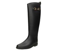 Elle Sport Ladies Elle Sport Pull On Wellington Riding Boots X1282 - Black - UK 5