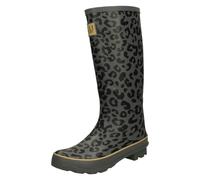 Elle Sport Ladies Elle Sport Wellington Boots X1274 - Black Leopard - UK 6
