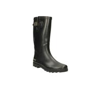 Elle Sport Women's Buckle Detail Wellington Boots in True Black | Size: 4 Elle Sport True Black 4
