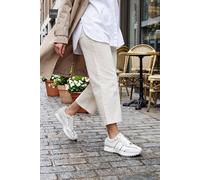 Ladies Elle Sport Leather Trainers F7411 - White Leather - UK Size 6 - EU Size 39 - US Size 8