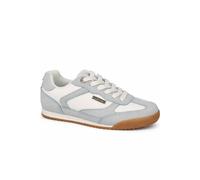 Elle Sport Women's Retro Trainers with Lace Fastening & Cushioned Sole in Light Blue | Size: 7 Elle Sport Light Blue 7