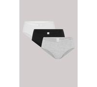 ELLE Women's 3 Pack Super Soft Cotton Heritage Patch Shorts | Size: Small