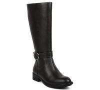 ELLE Women's Tan Brown Solid High Heel Regular Boots, Brown, 2.5 UK