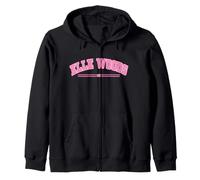 Elle Woods Heart Zip Hoodie