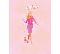 Elle Woods Legally Blonde Pretty Pink Lady Inspired A4 Notebook: A4 Lined Notebook