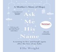 Elle Wright Ask Me His Name Paperback Book in White Elle Wright White
