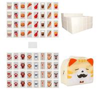 ELLECILA 65 Tiles 30mm Blocks Mahjong Tile Game, Seaside Escape Game Blocks, Funny Mahjong Sets, Mini Mahjong Set, Suitable for Family Celebrations Party Gift