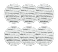 ELLECILA 6Pcs Steam Mop Replacement Pads Compatible with Shark S6002uk S7201uk, Reusable Steam Scrub Cleaning Pads with Shark S6002UK S7201UK