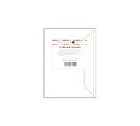 Ellen Hutson, Essentials by Ellen, Stamp & Die Plastic Storage Envelopes, Small 5.5 x 7.375 in, Tuck in Flap, 8-Gauge (.8mm) Plastic, 25 pk, Storage, Papercrafts, Scrapbooking, Organization