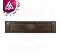 Ellen PVC Letterplate Draught Seal with Draught Exclud Brush│With Flap & Screw