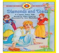 Ellen Schecter Diamonds & Toads-A Classic Fairy Tale: Level 3 Hardcover Book Ellen Schecter Multicolor