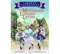 Ellen Schwartz Mysterious Lopsided Letter Hardback Book Ellen Schwartz Multicolor