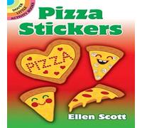 Ellen Scott Pizza Stickers Book Ellen Scott Multicolor