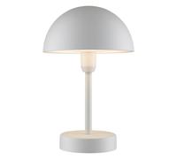 Nordlux Ellen to-Go Outdoor Portable Light/Recharable Lamp White Silver, Intergrated LED Day & Night Sensor-Porch, Patio, Garden, Garage, or Entrance. IP44, Class 3 (SELV)