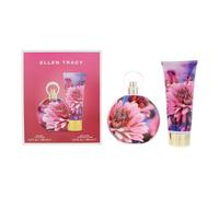 Ellen Tracy Dream Florals Pink Daisy Photobox 2 Piece Gift Set: Eau De Parfum 100ml - Body Lotion 100ml