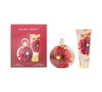 Ellen Tracy Dream Florals Red Dahlia Photobox 2 Piece Gift Set: Eau De Parfum 100ml - Body Lotion 100ml