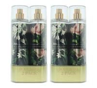 Ellen Tracy Floral Confident Body Mist 236ml + Courageous Body Mist 236ml x 2