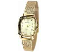 ELLEN TRACY Women's Analog Quartz Watch with Alloy Strap ET5188GD