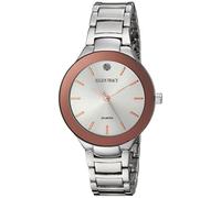 ELLEN TRACY Women's Analog Quartz Watch with Alloy Strap ET5294SL