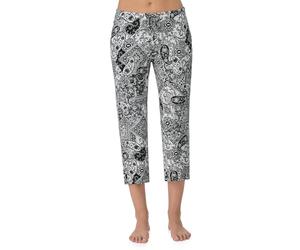 Ellen Tracy Women's Cropped Pajama Pant Bottom, Paisley, Small