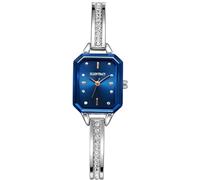 Ellen Tracy Women's Watch - Sunray Octagon Dial with Faceted Crystal Accents, 20mm Petite Case, Quartz Analog, Slip-On Bracelet Design | Gift Box Included