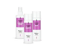 Ellen Wille PurePower Care Set Shampoo + Balm + Spray for Real Hair Wigs Hairpieces