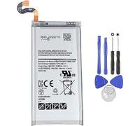 ELLENNE - Mobile Phone Replacement Battery Compatible with Samsung S8 G950F Galaxy EB-BG950ABE High Capacity 3000mAh with Screwdriver Kit Included