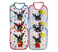 Ellepi Bing Bibs with Elastic Terry Cloth Waterproof Kindergarten Bibs, Medium Bing, One size