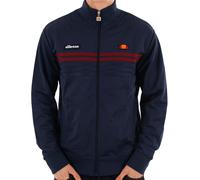 Ellesse 5 Stripe Track Top Navy/Burgundy