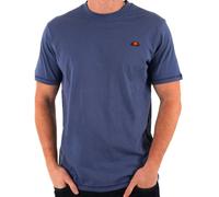 Ellesse Men's Cassica T Shirt Navy - Crew Neck, Jersey Cotton, Short Sleeve