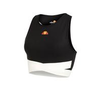 Ellesse Chroma Crop Running Shirt Women - Black, Size XXS